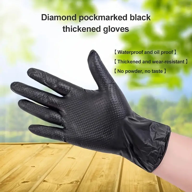 Black Diamond Nitrile Task Gloves